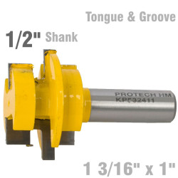 TONGUE & GROOVE - PARALLEL 1 3/16' X 1' 1/2' SHANK