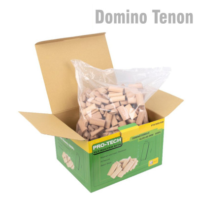 DOMINO TENON 10X50MM 500PC PER COLOUR BOX BEECH WOOD