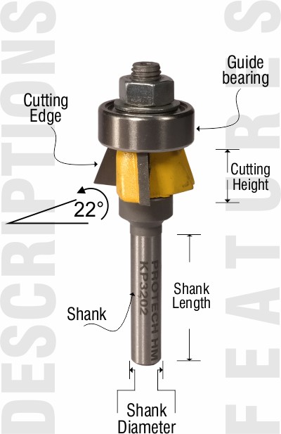 Features of KP3202 router bit